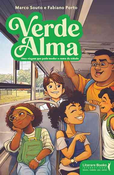 Livro ‘Verde Alma’ leva educação ambiental para escolas públicas cariocas | “Verde Alma” é uma narrativa que acompanha a jornada de Ayla e seus amigos ao longo de um trajeto cotidiano pela cidade