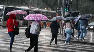 Inmet: Chuva Forte no Norte e Sudeste do Brasil