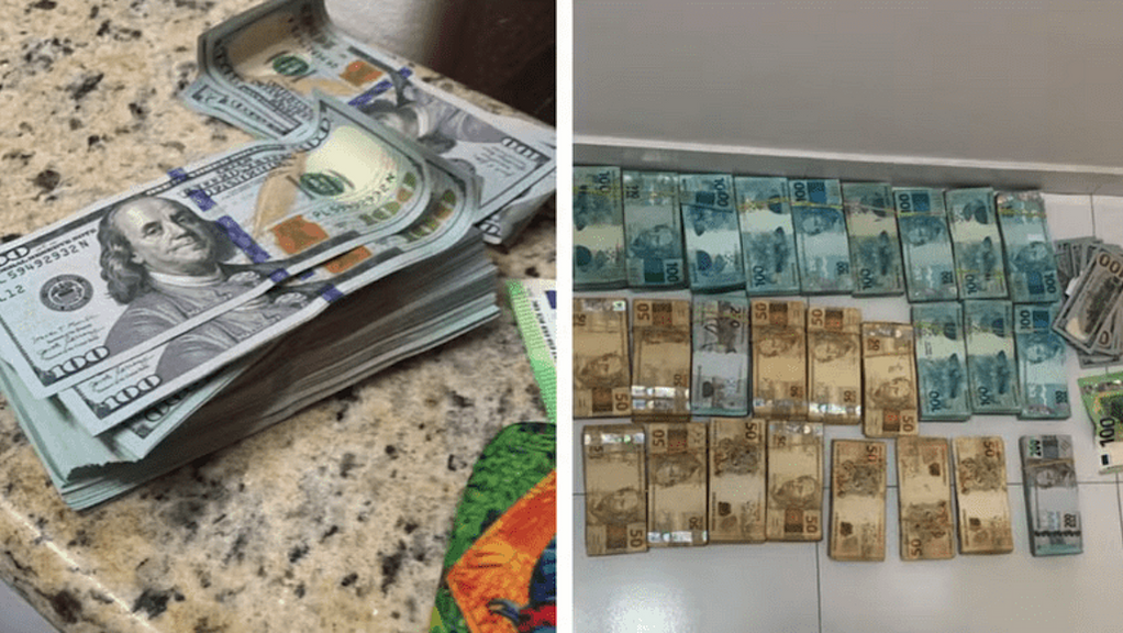 PF investiga fintechs da Faria Lima por ocultar dinheiro do PCC | Dinheiro apreendido