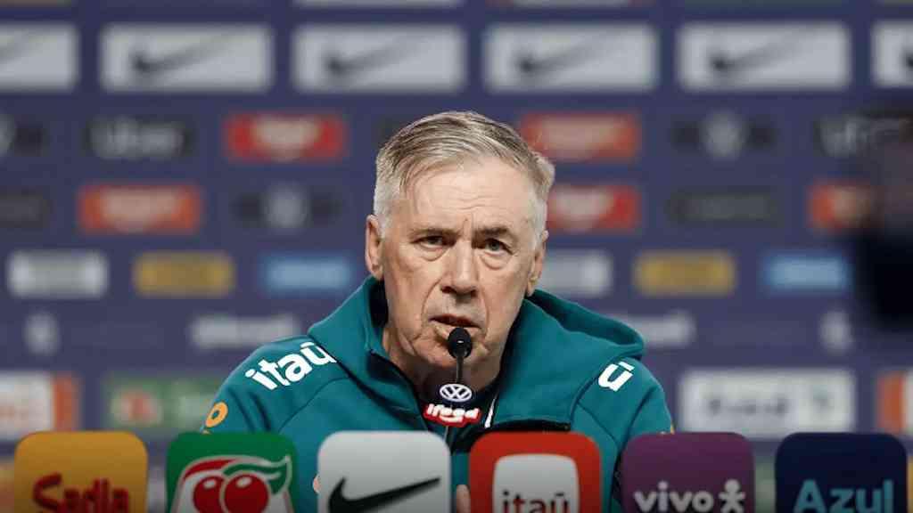 Ancelotti anuncia time contra Panamá e garante Neymar na Copa | Ancelotti define time para enfrentar Panamá e banca Neymar na Copa