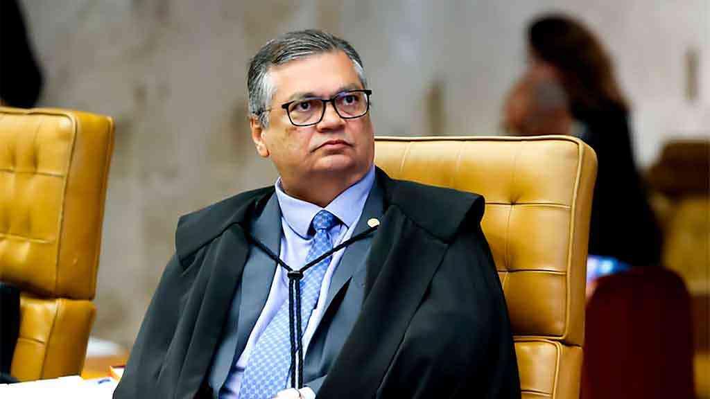 Dino recupera-se de acidente doméstico e não pode ir ao Gilmarpalooza | O ministro Flávio Dino preside a Primeira Turma do STF