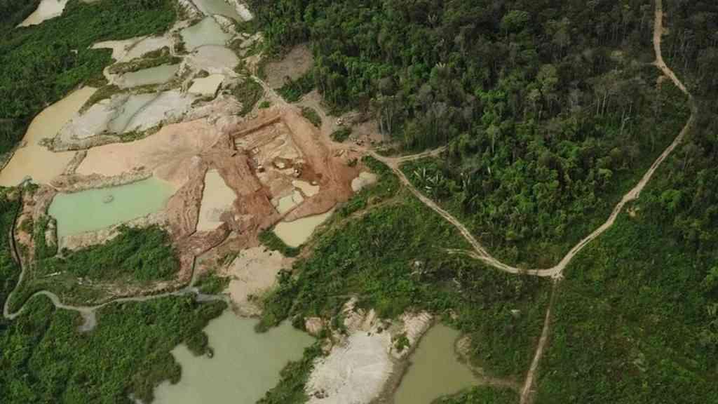 Ouro ilegal causa devastação em larga escala na Amazônia, diz relatório | Cerca de 5 mil hectares da Amazônia foram destruídos por mineração ilegal