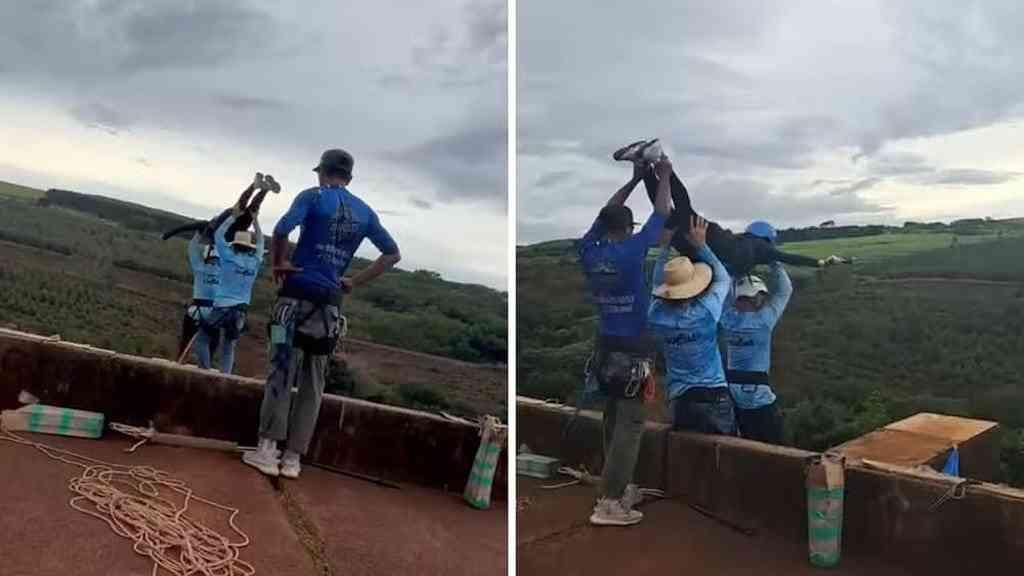 Jovem morre após ser lançada sem cordas em salto radical