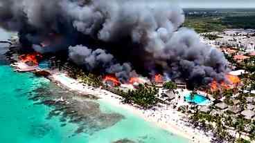 Incêndio em spa na República Dominicana vitima turista da...
