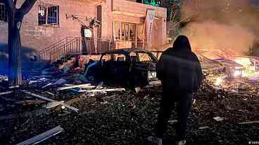 Onda de mísseis balísticos atinge Kiev, durante a madrugada