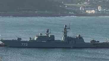 Rússia promove exercício de tiro próximo ao Reino Unido
