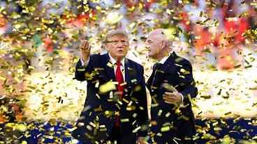 Presidente da Fifa recorre a Trump para manter cargo