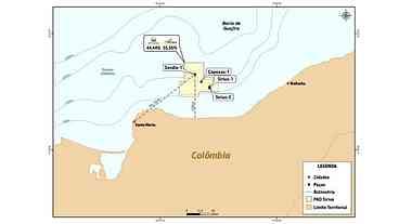 Petrobras anuncia descoberta de poço de gás no litoral da Colômbia