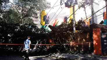 Defesa Civil mantém alerta de ventos fortes no Rio