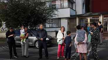 Abalo sísmico deixa feridos e provoca danos na Colômbia