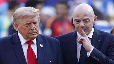 Trump defende Infantino e critica possível troca na Fifa
