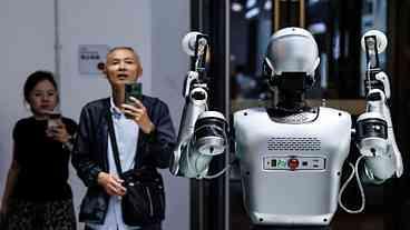 China busca transformar febre dos robôs em trabalho real