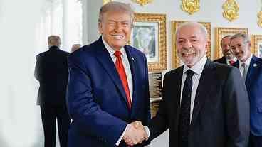 Ao telefone, presidente conversa com Trump sobre o ‘tarifaço’