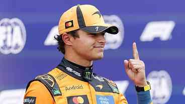 Norris supera Russell e garante pole na Holanda