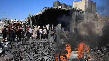 Moradores de Gaza denunciam destruição de usina de água por Israel