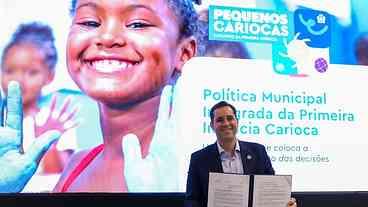 Rio lança política integrada para a primeira infância