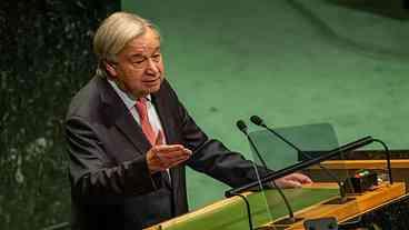 ONU inicia Assembleia Geral sob apelo de Guterres por diálogo