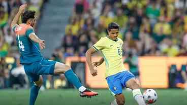 Rayan salva Brasil de derrota contra Austrália em amistoso