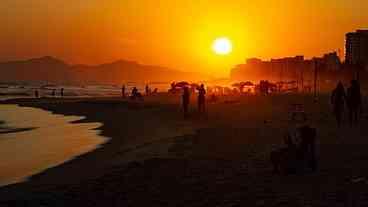 Meteorologia alerta sobre onda de calor em grande parte do país
