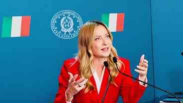 Meloni pede registro da voz contra deepfakes de IA