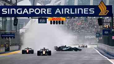 Verstappen vence sprint tumultuada e larga na frente, na Malásia