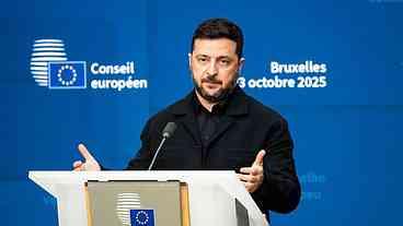Líder ucraniano critica acordo sobre diesel e ironiza plano de paz russo