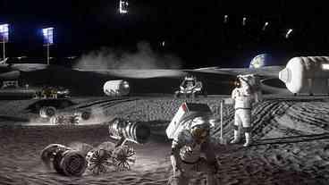 Nasa investiga cavernas lunares como abrigo para astronautas