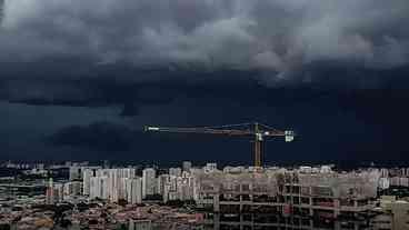 Temporais avançam pelo Norte, Centro-Oeste e Sudeste