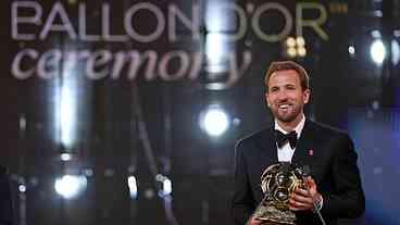 Harry Kane conquista Bola de Ouro pela primeira vez