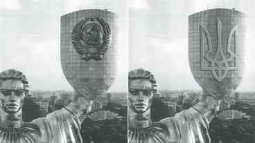 Governo da Ucrânia remove símbolo soviético de monumento à Pátria