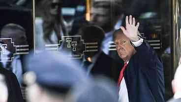 Donald Trump é julgado em tribunal de Nova York por fraude