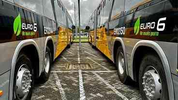 Rio apresenta ônibus que reduzem em até 80% a emissão de gases poluentes
