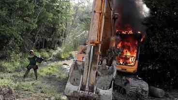 Pará: chefe do Ibama é demitido após dizer que iria parar queima de máquina