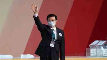 John Lee é eleito governador de Hong Kong