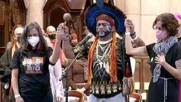 Militantes por Direitos Humanos prestam homenagens a Bruno e Dom