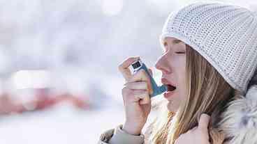Pacientes com asma precisam redobrar cuidados no inverno