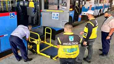 Detro-RJ autuou 43 veículos nas 'Ações Acessibilidade'