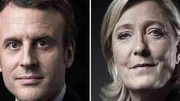 França terá segundo turno entre Macron e Le Pen