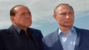 Kiev critica Berlusconi por proximidade com Putin
