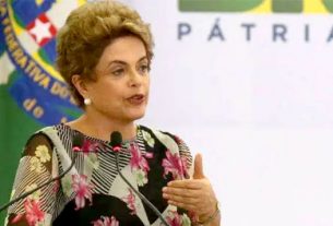 Presidenta deposta, Dilma Rousseff transferiu uma fortuna aos cofres da Globo