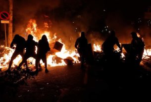 Protestos foram contra a prisão de líderes que lutam por independência