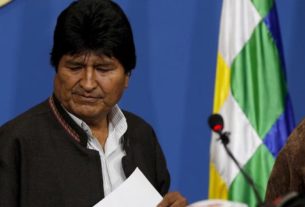 Evo Morales renunciou à presidência pressionado por militares, após crise causada por suspeitas de fraude nas eleições