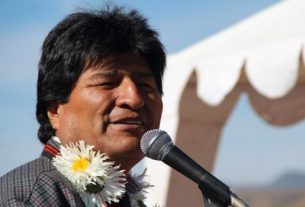 Ex-presidente da Bolívia, Evo Morales