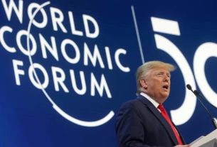 "Os Estados Unidos estão prosperando", afirmou Trump em Davos