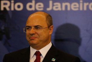 O governador do Rio de Janeiro, Wilzon Witzel