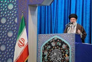 Líder supremo do Irã, aiatolá Ali Khamenei, em Teerã