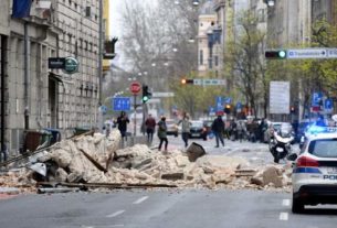 Terremoto causou destruição no centro de Zagreb, capital da Croácia