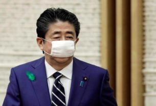 Premiê japonês, Shinzo Abe, em Tóquio