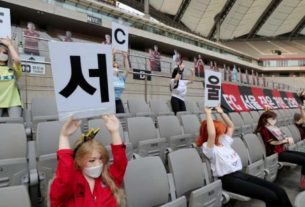 Clube sul-coreano pode ser punido por colocar bonecas infláveis nas arquibancadas