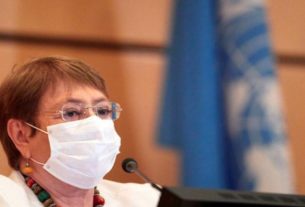 Alta comissária de direitos humanos da ONU, Michelle Bachelet